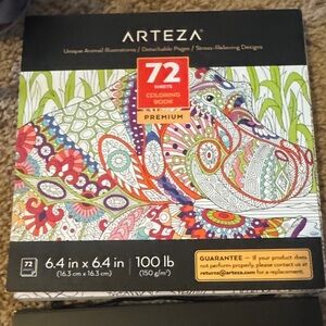 Arteza Premium Coloring Book